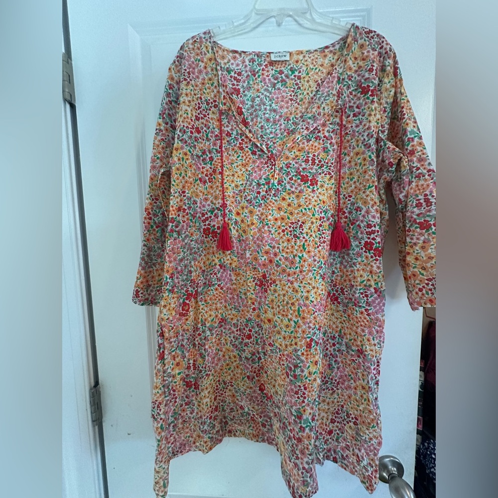 Jcrew swim coverup